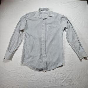 Burberry Men's Monochrome Striped Dress Shirt